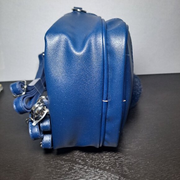 Harry Potter Ravenclaw mini backpack in blue faux leather metal crest emblem - Picture 11 of 11